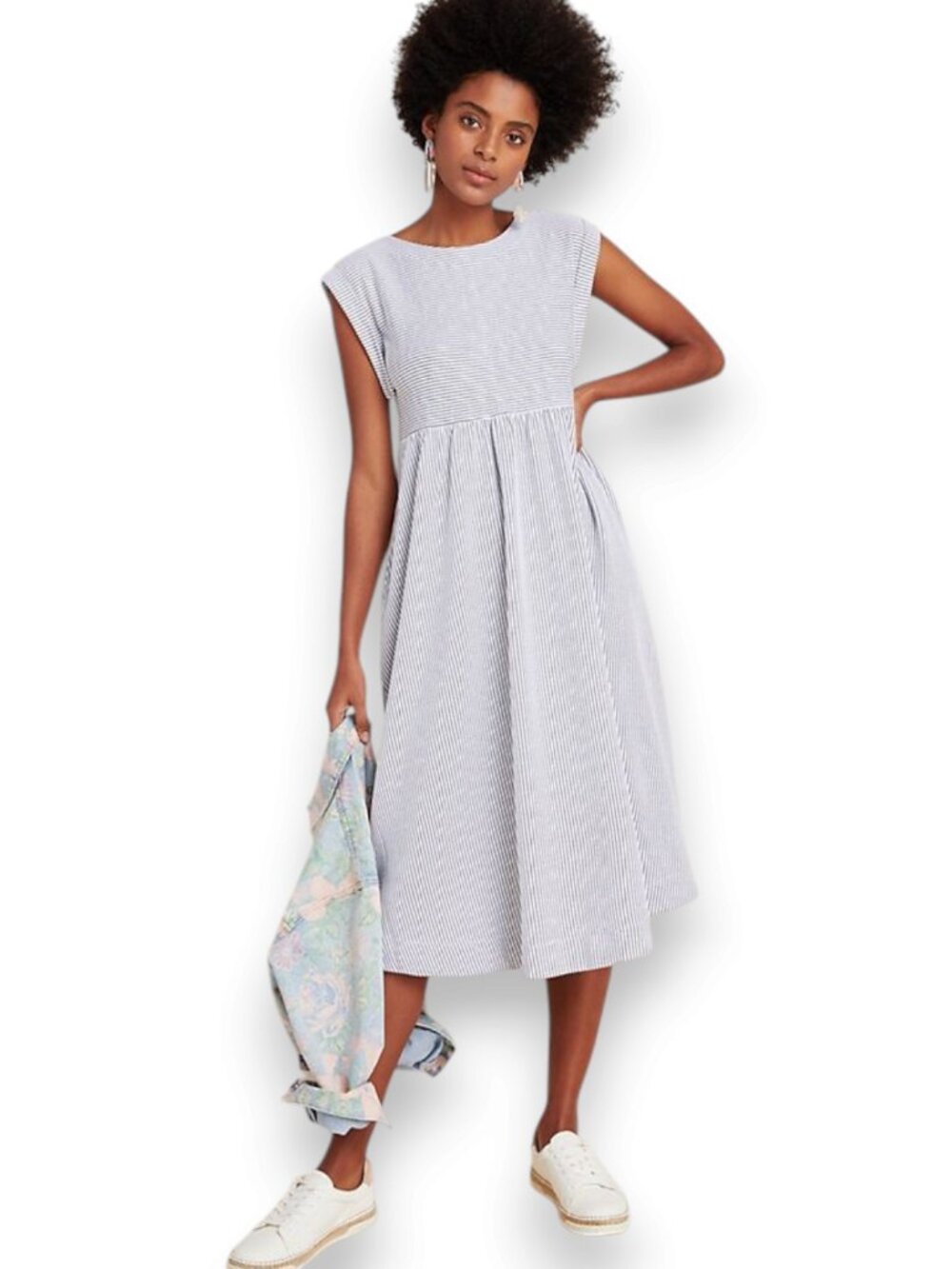 Anthropologie Maeve Everyday Midi Dress size Small